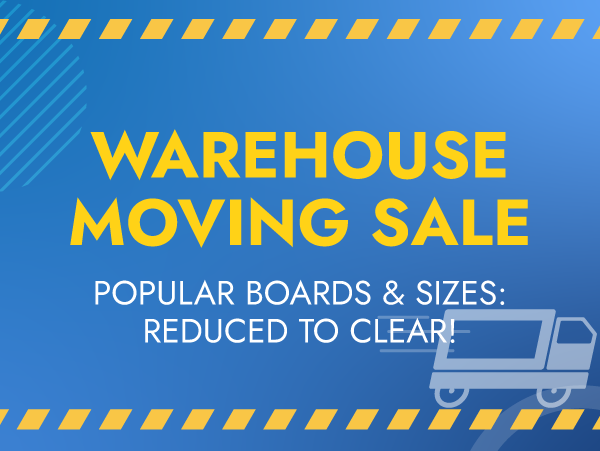 Warehouse Moving Sale Banner